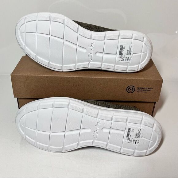 Clarks Cloudsteppers Ezera Path Perforated Knit Slip-Ons - Picture 7 of 7